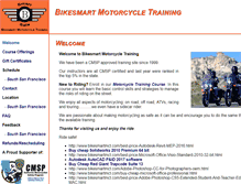 Tablet Screenshot of bikesmartmct.com